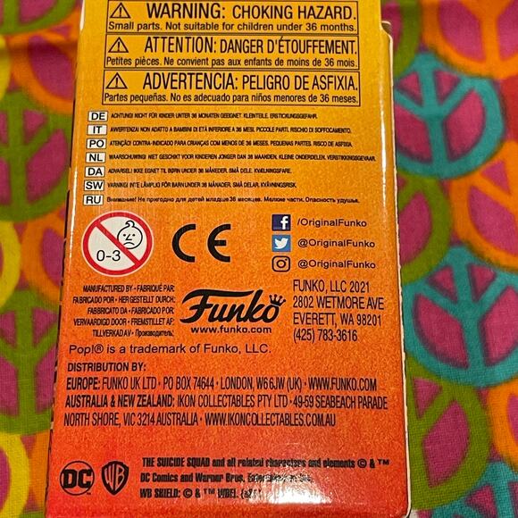 Bloodsport The Suicide Squad Funko Pocket Pop Bobble-Head Keychain - Picture 3 of 3